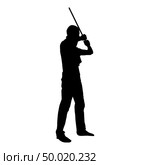Man with bandana on his face that hides his identity man holds stick in hand Concept of rebellion Concept protest and danger icon black color vector illustration flat style simple image. Стоковая иллюстрация, агентство Ingram Publishing / Фотобанк Лори