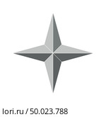 3d beveled star. Стоковая иллюстрация, иллюстратор Максим Гребешков / Фотобанк Лори