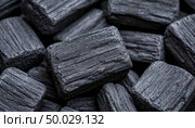 Coal, macro photography. AI generated. Стоковое AI-изображение, AI-художник Анна Никонорова / Фотобанк Лори