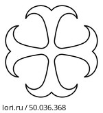 Cross monogram dokonstantinovsky Symbol of the Apostle anchor Hope sign Religious cross icon black color outline vector illustration flat style simple image. Cross monogram dokonstantinovsky Symbol of the Apostle anchor Hope sign Religious cross icon black color outline vector illustration flat style image. Стоковая иллюстрация, агентство Ingram Publishing / Фотобанк Лори