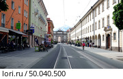 Улица города Инсбрук. Асвтрия. Street in Innsbruck. Austria. (2023 год). Редакционное фото, фотограф Горшков Александр / Фотобанк Лори