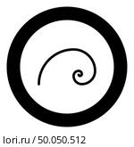 Spiral golden section Golden ratio proportion Fibonacci spiral icon in circle round black color vector illustration flat style simple image. Spiral golden section Golden ratio proportion Fibonacci spiral icon in circle round black color vector illustration flat style image. Стоковая иллюстрация, агентство Ingram Publishing / Фотобанк Лори
