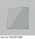 Glare glass frame . Vector illustration. Стоковая иллюстрация, иллюстратор Максим Гребешков / Фотобанк Лори
