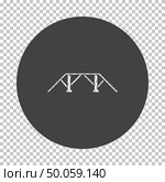 Dog training bench icon. Subtract stencil design on tranparency grid. Vector illustration. Стоковое фото, агентство Ingram Publishing / Фотобанк Лори
