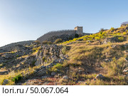 View of Numao Castle. Council of Vila Nova de Foz Coa. Portugal. Douro Region. Стоковое фото, агентство Ingram Publishing / Фотобанк Лори