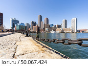 Boston Downtown skylines building cityscape at Boston city, MA, USA. Стоковое фото, агентство Ingram Publishing / Фотобанк Лори