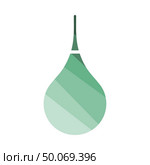 Enema icon. Flat color design. Vector illustration. Стоковая иллюстрация, агентство Ingram Publishing / Фотобанк Лори