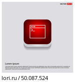 Application window interface icon. Стоковая иллюстрация, агентство Ingram Publishing / Фотобанк Лори