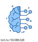 Artificia brain ic intelligence icon vector design. Стоковая иллюстрация, агентство Ingram Publishing / Фотобанк Лори