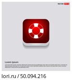 Swimming Lifebuoy Icon. Стоковая иллюстрация, агентство Ingram Publishing / Фотобанк Лори