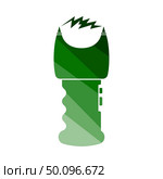 Stun Gun Icon. Flat Color Ladder Design. Vector Illustration. Стоковая иллюстрация, агентство Ingram Publishing / Фотобанк Лори