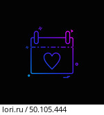 Mother’s day calender icon design vector . Стоковая иллюстрация, агентство Ingram Publishing / Фотобанк Лори