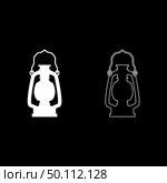 Kerosene lamp Camping lantern Retro gas lamp vintage icon outline set white color vector illustration flat style simple image. Kerosene lamp Camping lantern Retro gas lamp vintage icon outline set white color vector illustration flat style image. Стоковая иллюстрация, агентство Ingram Publishing / Фотобанк Лори