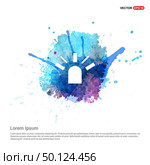 Siren Icon - Watercolor Background. Стоковая иллюстрация, агентство Ingram Publishing / Фотобанк Лори
