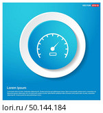 Speedometer Icon. Стоковая иллюстрация, агентство Ingram Publishing / Фотобанк Лори