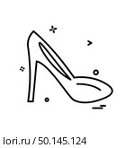 Sandal icon design vector. Стоковая иллюстрация, агентство Ingram Publishing / Фотобанк Лори