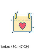 Mother’s day calender icon design vector . Стоковая иллюстрация, агентство Ingram Publishing / Фотобанк Лори
