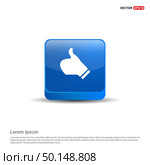 like icon - 3d Blue Button. Стоковая иллюстрация, агентство Ingram Publishing / Фотобанк Лори