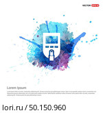 Diabetes Glucometer Icons - Watercolor Background. Стоковая иллюстрация, агентство Ingram Publishing / Фотобанк Лори