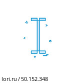 Dumbell icon design vector. Стоковая иллюстрация, агентство Ingram Publishing / Фотобанк Лори