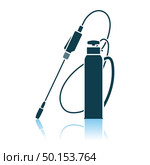 Garden Sprayer Icon. Shadow Reflection Design. Vector Illustration. Стоковая иллюстрация, агентство Ingram Publishing / Фотобанк Лори
