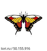 Butterfly Icon. Colored Design. EPS 10 vector illustration. Стоковая иллюстрация, агентство Ingram Publishing / Фотобанк Лори