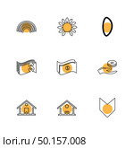 rainbow , flower , dollar,  money , coin , home , ecology , sun , cloud , rain , weather , icon, vector, design,  flat,  collection, style, creative,  icons , sky , pointer , mouse , tree , enviroment , cloudy,icon, vector, design,  flat,  collection, style, creative,  icons. Стоковая иллюстрация, агентство Ingram Publishing / Фотобанк Лори