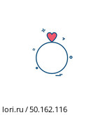 valentine’s ring heart gift icon vector design. Стоковая иллюстрация, агентство Ingram Publishing / Фотобанк Лори
