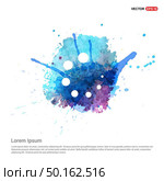 Loading buffer icon - Watercolor Background. Стоковая иллюстрация, агентство Ingram Publishing / Фотобанк Лори