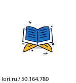 Holy Quran icon design vector. Стоковая иллюстрация, агентство Ingram Publishing / Фотобанк Лори