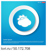 Sun Cloud Icon. Стоковая иллюстрация, агентство Ingram Publishing / Фотобанк Лори