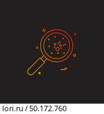 Bacteria icon design vector . Стоковая иллюстрация, агентство Ingram Publishing / Фотобанк Лори