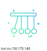 Pendulum icon design vector. Стоковая иллюстрация, агентство Ingram Publishing / Фотобанк Лори