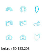 rainbow , flower , dollar,  money , coin , home , ecology , sun , cloud , rain , weather , icon, vector, design,  flat,  collection, style, creative,  icons , sky , pointer , mouse , tree , enviroment , cloudy,icon, vector, design,  flat,  collection, style, creative,  icons. Стоковая иллюстрация, агентство Ingram Publishing / Фотобанк Лори