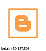 Blogger icon design vector. Стоковая иллюстрация, агентство Ingram Publishing / Фотобанк Лори
