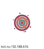 aim archery focus goal success target icon vector design. Стоковая иллюстрация, агентство Ingram Publishing / Фотобанк Лори