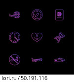 fitness, nutrious , workout , travelling, icon, vector, design,  flat,  collection, style, creative,  icons , travel , location , destination , diet , fitness plan , gym , bodybuilding , . Стоковая иллюстрация, агентство Ingram Publishing / Фотобанк Лори