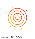 target Aim archery focus  success icon vector design. Стоковая иллюстрация, агентство Ingram Publishing / Фотобанк Лори