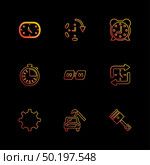 gear , setting , stopwatch , Watch , time , clock , alaram , day , timers , icon, vector, design,  flat,  collection, style, creative,  icons , setting , gear , . Стоковая иллюстрация, агентство Ingram Publishing / Фотобанк Лори