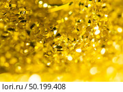 Gold spring or summer, Christmas Glittering background.Holiday abstract texture. Стоковое фото, агентство Ingram Publishing / Фотобанк Лори