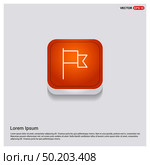 Flag mark icon. Стоковая иллюстрация, агентство Ingram Publishing / Фотобанк Лори