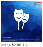 Theatrical masks Icon. Стоковая иллюстрация, агентство Ingram Publishing / Фотобанк Лори