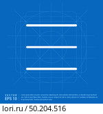 Align text icon. Стоковая иллюстрация, агентство Ingram Publishing / Фотобанк Лори