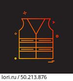 jacket labour icon vector design. Стоковая иллюстрация, агентство Ingram Publishing / Фотобанк Лори
