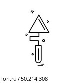 trowel icon vector design. Стоковая иллюстрация, агентство Ingram Publishing / Фотобанк Лори
