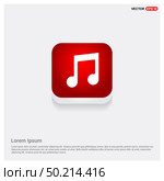 Music note icon . Стоковая иллюстрация, агентство Ingram Publishing / Фотобанк Лори