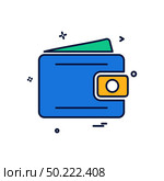 Wallet icon design vector. Стоковая иллюстрация, агентство Ingram Publishing / Фотобанк Лори