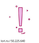 Elimination alert icon design vector. Стоковая иллюстрация, агентство Ingram Publishing / Фотобанк Лори