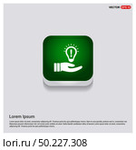 bulb concept Creative idea icon. Стоковая иллюстрация, агентство Ingram Publishing / Фотобанк Лори