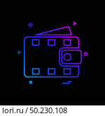 Wallet icon design vector. Стоковая иллюстрация, агентство Ingram Publishing / Фотобанк Лори